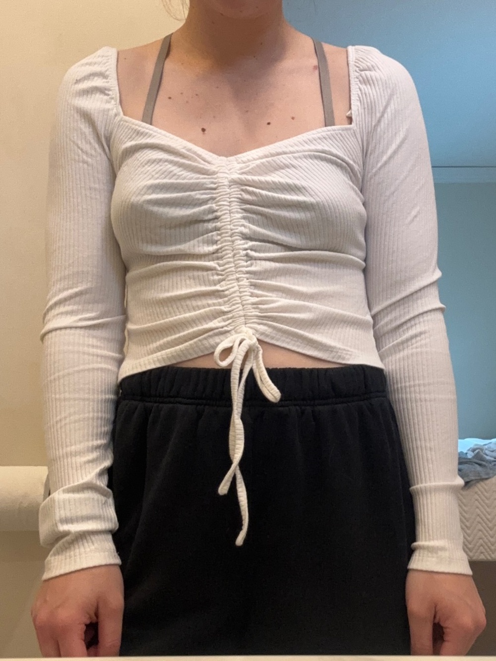 Princess Polly Long Sleeve Crop Top